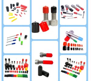 PVC mềm vít cap Vinyl cao su phích cắm ống nắp nhựa - Product Image 3