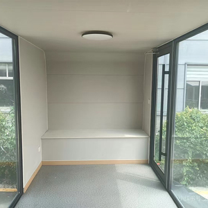 Apple Cabin plegable casa prefabricada Glamping Pod expandible deslizante Pod cocina Hotel Oficina edificio estructura de acero impermeable - Product Image 5