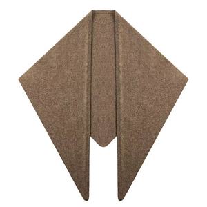 شال منسوج للخريف والشتاء 60 * ، وشاح نسائي عالي الجودة من الصوف ، شال منسوج بمثلث كبير مزدوج الاستخدام - Product Image 1