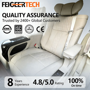 <span class=keywords><strong>Siège</strong></span> de voiture modifié électrique réglable avec ventilation, chauffage, massage, charge sans fil USB de Feigeer Tech pour Toyota Prado - Product Image 3