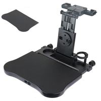 Table pliante pour siège de voiture, organiseur de siège arrière, table de repas pliable, bureau d'ordinateur, table de voyage en ABS pour siège arrière