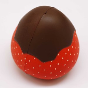 Juguete Antiestrés con Forma de Fresa y Chocolate, con Logotipo Personalizable Creativo y Adorable - Product Image 2