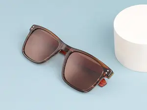 Factory Direct Shipment Handmade Cetate Wood Sunglasses New Products High End Eyewear Gift