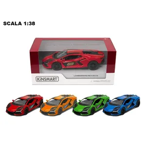 Kinsmart Lamborghini Revuelto 1:38, Modelo de Auto de Metal Fundido a Presión, Juguete Coleccionable - Product Image 3