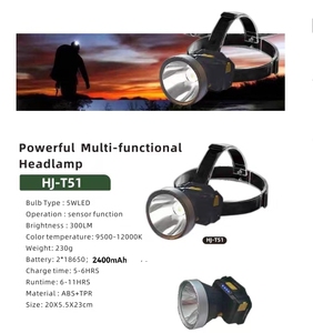 Đèn pha LED có thể sạc lại với công nghệ cảm biến làm việc ánh sáng cảnh báo ánh sáng & Đèn pha thiết kế chống thấm nước cho cắm trại - Product Image 3