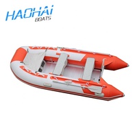Bateau Gonflable en PVC avec Plancher en Aluminium Pliable de 2.3m à 7m