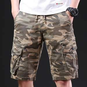 <span class=keywords><strong>Short</strong></span> tactique <span class=keywords><strong>camouflage</strong></span> pour homme, 100% coton lavé, décontracté, avec poches cargo, pour la randonnée, la chasse et le trekking - Product Image 2