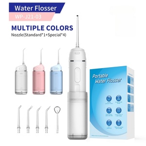 Irrigateur buccal électrique sans fil rechargeable portable étanche IPX7 pour un nettoyage <span class=keywords><strong>dentaire</strong></span> en profondeur, utilisation en voyage - Product Image 5