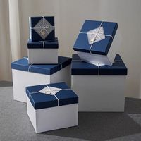 Confezione regalo di alta qualità, design a conchiglia, colore personalizzato, elegante, economico