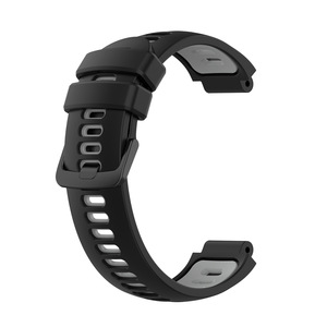 Correa <span class=keywords><strong>de</strong></span> Reloj <span class=keywords><strong>de</strong></span> Silicona <span class=keywords><strong>de</strong></span> 22 mm, <span class=keywords><strong>Dos</strong></span> Tonos, Transpirable, Resistente al Agua y Duradera para Garmin Forerunner 220 230 235 620 630 735XT Approach S5 S20 - Product Image 5