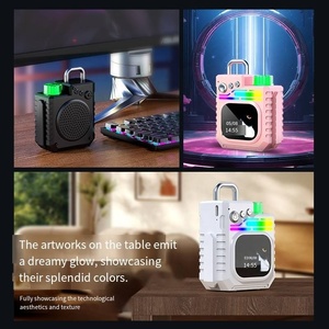 Enceinte portable <span class=keywords><strong>JL</strong></span> V5.4 intelligente sans fil avec lumière RGB, son Hi-Fi, caisson de basses, étanche IPX5, pour cinéma maison, ordinateur et extérieur - Product Image 5
