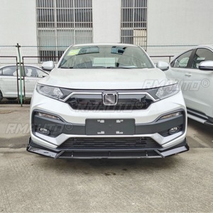 <b>Car</b> Front Bumper Lip <b>Diffuser</b> Spoiler Glossy Black Modification Part for Honda XRV 2019 Bumper Protector <b>Car</b> Accessories - Product Image 6