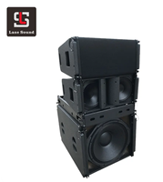 Système de sonorisation de concert passif professionnel Bi-Amp 8 Ohm Line Array Speaker avec double haut-parleur néodyme de 10 pouces LS-ERA20