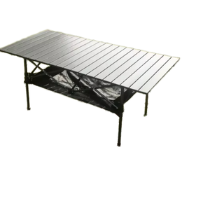 Aluminum Folding Camping <strong>Table</strong> with Carrying Bag for Outdoor Activities Picnics Barbecues Cooking Festivals - Product Image 1
