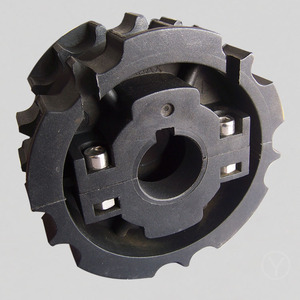 Pignon de chaîne de convoyeur en plastique fendu moulé, roue de pignon d'entraînement - Product Image 2