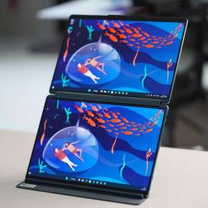 โน้ตบุ๊ก 2-in-1 รุ่นดั้งเดิม ปี 2025 YOGA Book 9i ซีพียู Intel Core i7-1355U แรม 16GB ความจุ 1TB  หน้าจอคู่ 13.3 นิ้ว 2.8K พับได้ 360 องศา °   สมุดบันทึกแบบพลิก - Product Image 3