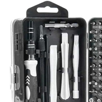 Kit de Herramientas Completo, Moderno y Duradero para Reparaciones Profesionales de Bricolaje, Juego de Destornilladores de Precisión 115 en 1, Patinete, Hecho en China