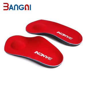 Footmaster Cina produsen CE bersertifikat Orthopedic kaki datar 3/4 sisipan lengkungan dukungan EVA sol grosir - Product Image 5