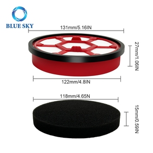 Ensemble de filtres Premium pour <span class=keywords><strong>aspirateur</strong></span> à main <span class=keywords><strong>Dirt</strong></span> <span class=keywords><strong>Devil</strong></span> DD2200, <span class=keywords><strong>pièces</strong></span> de rechange, remplace le filtre n°. 2220001 - Product Image 3