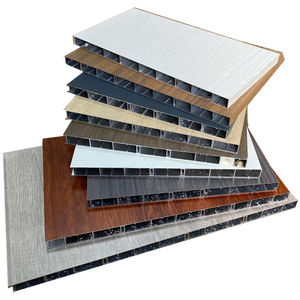 Panneau composite en aluminium ignifuge imperméable 4 mm 4*8 pieds, feuille de ACM Alucobond industrielle pour mur extérieur, décoration en bois - Product Image 5