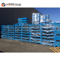 Conteneurs de stockage empilables en acier robustes HM pour l'automobile