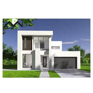 Moderna Villa Industrial de Lujo de 2 Pisos Prefabricada Modular para Hoteles Inmobiliaria Custom 3 4 5 Habitaciones para Dormitorios Cocina Baño - Product Image 6