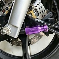 Penutup Kabel Rem/Pengatur Kecepatan/Spidometer Motor dari Paduan Titanium Gr5 CNC Buatan Pabrik Khusus untuk YAMAHA, Pemotongan Merek FOXTI