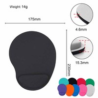 Tapis de souris ergonomique personnalisé en gros avec support pour le poignet, protège vos poignets, tapis de souris de qualité supérieure avec repose-poignet