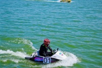 TAME BILLOW Petit bateau à réaction haute performance Kart bateau à vitesse rapide avec jet à charge rapide