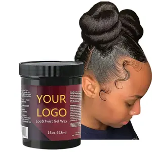 All day d Braiding gel an Private Label No Flaking extra Hold Hair Styling product Loc Braid Gel