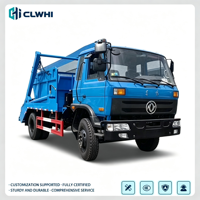 Promotion Dongfeng 153 Camion benne basculante, Camion compacteur de déchets, Camion à ordures, Prix des camions compacteurs de déchets
