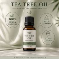Huile d'Arbre à Thé à Forte Vente, Parfum Marque Blanche à l'Huile d'Arbre à Thé