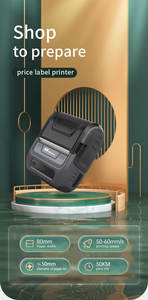 <span class=keywords><strong>Impresora</strong></span> de Etiquetas Térmicas Portátil <span class=keywords><strong>Mini</strong></span> USB MHT-P8003 de 80 mm de Ancho Máximo de Papel en Existencia - Product Image 2