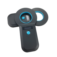 Escáner de Microchip Animal Portátil ABS FDX-B de 134.2KHz, Transpondedor W90B
