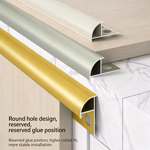 Profilo Angolare in Lega di Alluminio, Protezione Bordi <span class=keywords><strong>per</strong></span> Cucina, Bagno, Balcone, Soggiorno - Product Image 4