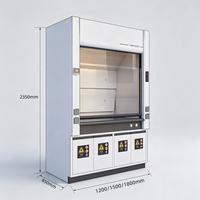 Campana de Extracción de Gases para Laboratorio de Acero, Resistente a Químicos, para Hospital