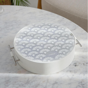 Cá nhân món tráng miệng ngày hiển thị hộp với kim loại xử lý da bao bì <span class=keywords><strong>Box</strong></span> Set cho Macarons tráng miệng Pastry Sôcôla - Product Image 4