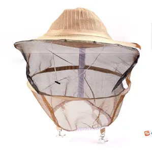 New breathable bee veil/hat with mesh for beekeeping Equipment