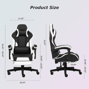 Silla <span class=keywords><strong>de</strong></span> juego Scorpion Pro <span class=keywords><strong>de</strong></span> cuero PU personalizada, silla <span class=keywords><strong>de</strong></span> gamer <span class=keywords><strong>de</strong></span> oficina negra y roja para PC, estilo reclinable y giratorio, oferta <span class=keywords><strong>de</strong></span> precio barato - Product Image 2