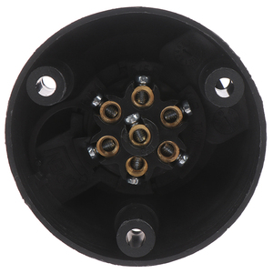 7 pin 12V Trailer hệ thống dây điện Ổ cắm kéo kéo chuyển đổi cho Caravan xe tải bền cắm ổ cắm Adapter bảo vệ kết nối - Product Image 4