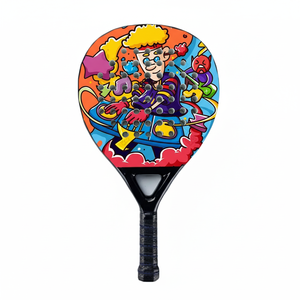 Raquettes professionnelles nouveau modèle raquette de tennis de plage bonne élasticité avec matériau 3K - Product Image 1