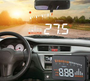 <span class=keywords><strong>Mini</strong></span> projecteur entrée de données 3.5 pouces écran voiture HUD X5 <span class=keywords><strong>affichage</strong></span> tête <span class=keywords><strong>haute</strong></span> pour accessoires de voiture - Product Image 4