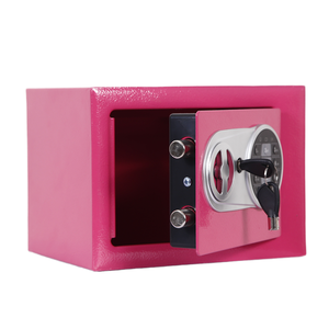 Mini scatola di metallo portatile con chiave e serratura digitale elettronica per la casa famiglia soldi e deposito prezioso per bambini e donne - Product Image 2