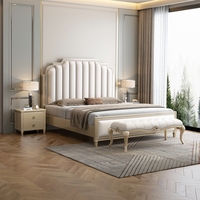 Modernes Luxus-Polsterbett mit Hydraulik-Stauraum - Massivholz Gepolstertes Kopfteil Hochbelastbar 3-Jahres-Garantie Maßgefertigtes Schlafzimmer-Set