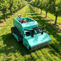 Tondeuse robot chenillée télécommandée 800 mm, moteur diesel 4 temps, lame à bobine, usage intensif, CE EPA, pour pentes