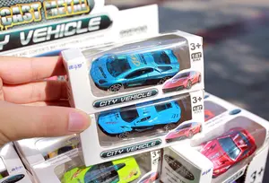 Penjualan terlaris 1:64 mainan anak-anak mobil balap mainan untuk anak-anak paduan mainan Diecast Model mobil kendaraan logam