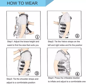 Attelle de soutien pour la <span class=keywords><strong>fusion</strong></span> spinale pour fractures thoraciques lombaires Hernie discale Ostéoporose Protection post-chirurgicale - Product Image 6