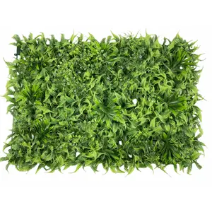 Factory Suppliers 40*60cm Artificial Plant Boxwood Hedge Wall Panels Green Wall Plants Wall Backdrop Artificial