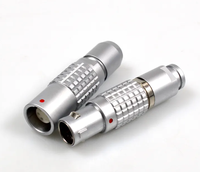 Conector Rápido Serie B, Enchufe de Repuesto Hembra para Conectores Circulares ECG FPG FGG Blindados F/M, 2p/40p Pines 300