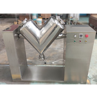 CW lab petits mélangeurs efficaces en forme de v mélangeur de poudre de granule machine de mélange de type v